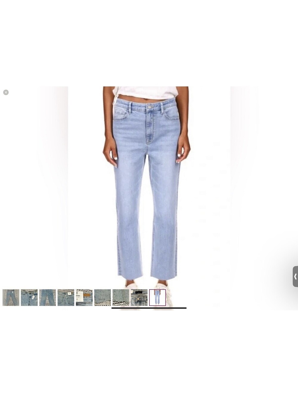 REDUCED! Sanctuary Good Vibes Hi Rise AnkleSt.Lg Jeans Women's 32 Cruze Wash NWT